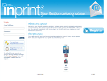 Tablet Screenshot of integra-inprint.co.uk